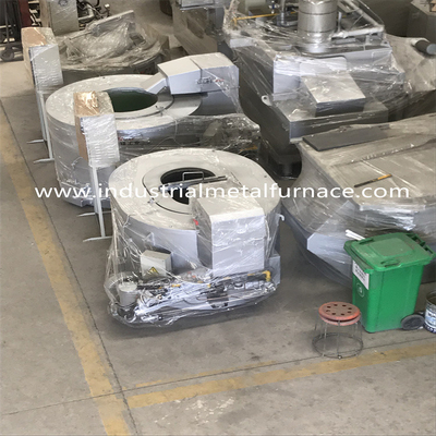 200 zu Metallschmelzofen-gasbeheiztrohr-brennendem System des Tiegel-700kg/H industrielles