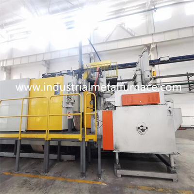 Gasbeheiztholding-Ofen der aluminiumlegierungs-800KG für schmelzendes STAHLCER