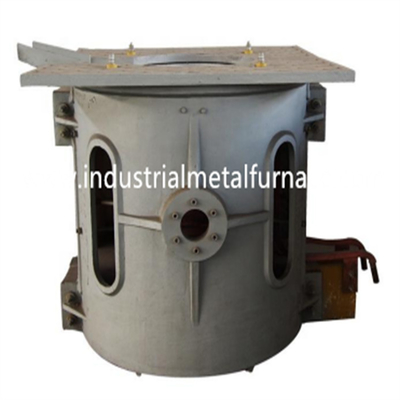 300kg 1150 Grad-industrieller Induktionsofen für kupfernes schmelzendes Aluminium Shell