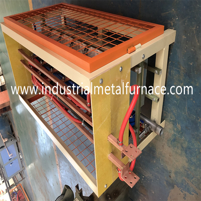 Industrielle 100KG Induktionsofen Mittelfrequenz-Kgps-Induktions-kupferner Schmelzofen