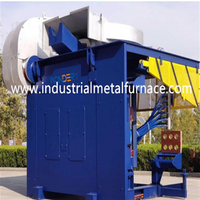 schmelzender Stahl-Shell Industrial Induction Furnace For Stahl 5T 60Mins, der 3000KW schmilzt