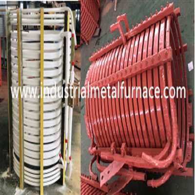 Induktions-Mittelfrequenzinduktions-AluminiumSchmelzofen des Roheisen-200kg schmelzende